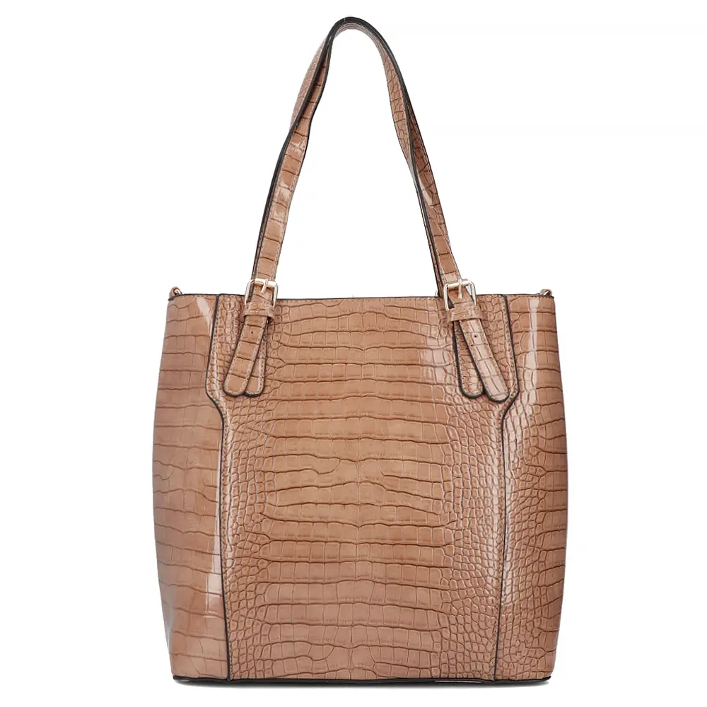 Brown shopper bag brown allure