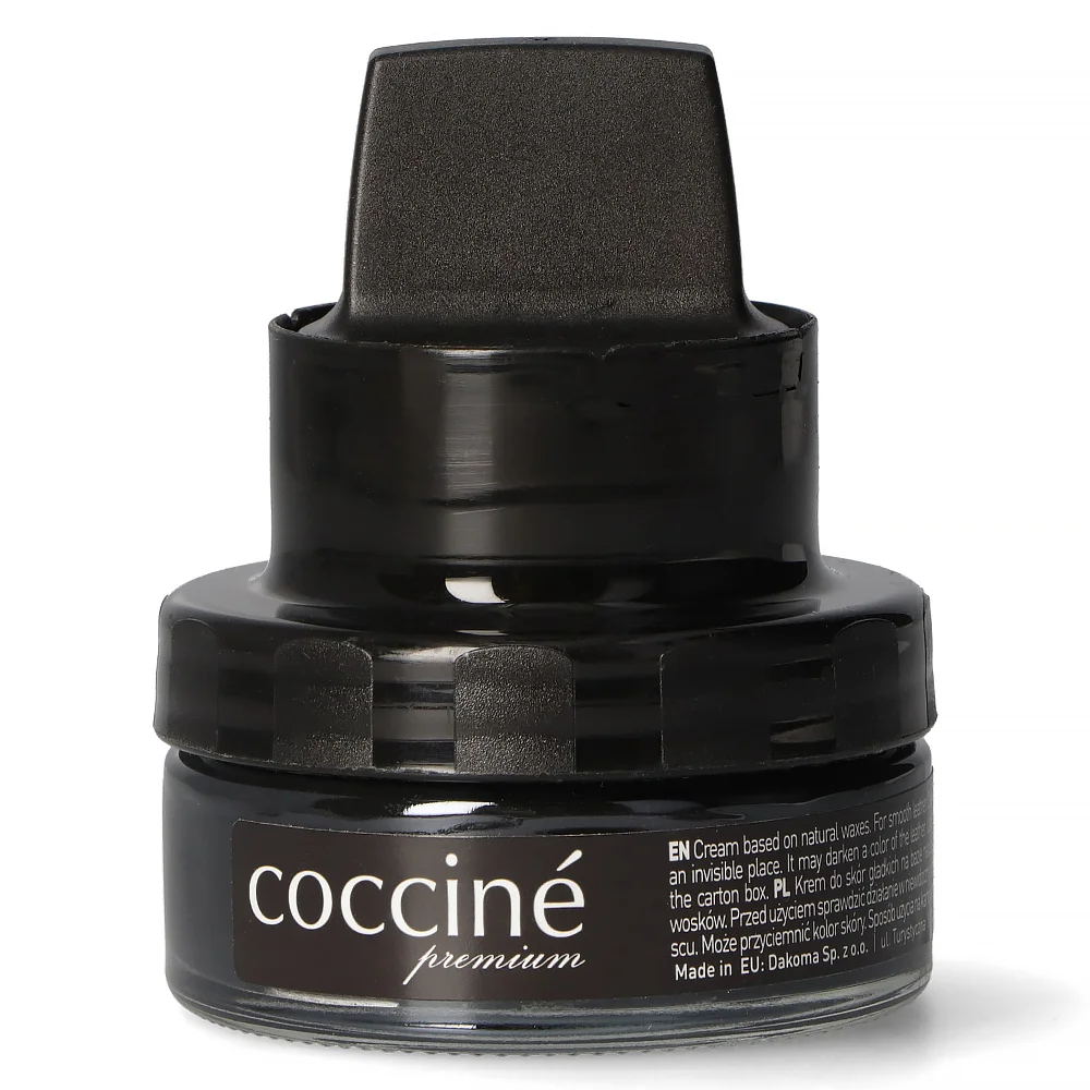 Coccine Cream Elegance shoe cream 50 ml black