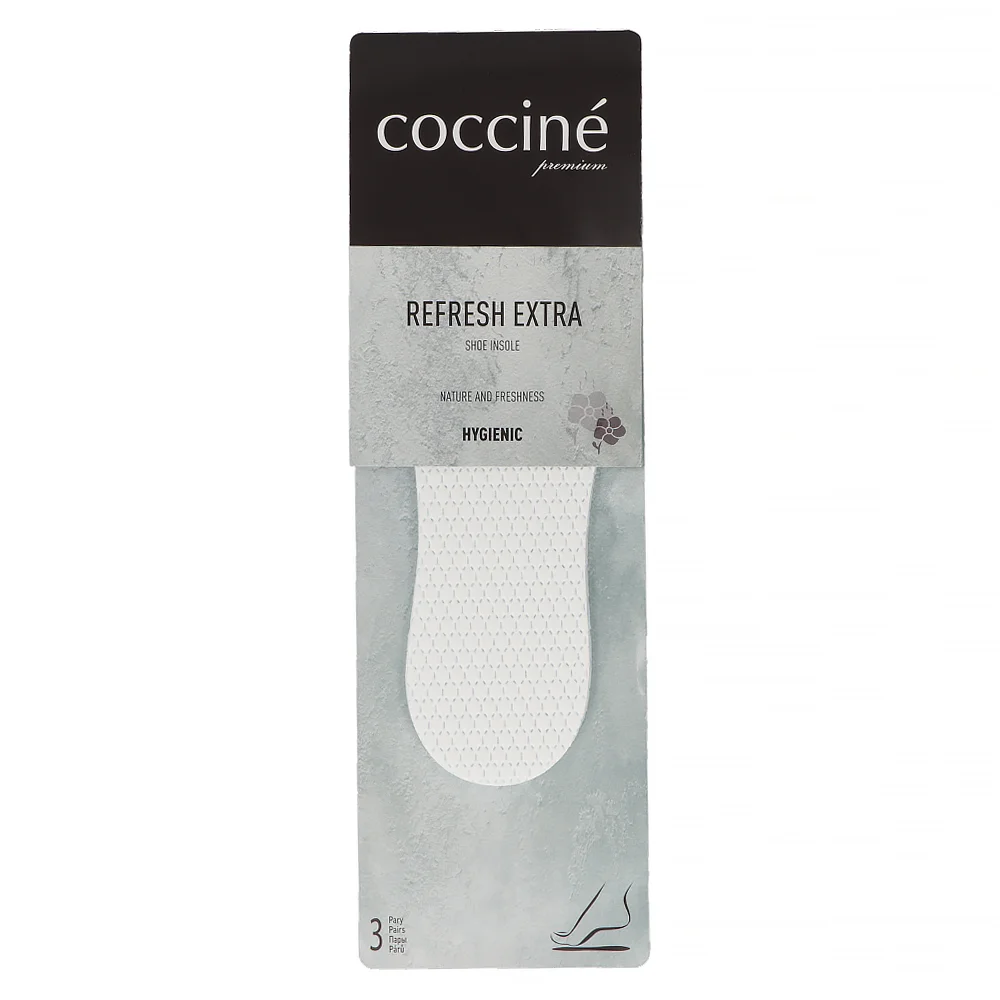 Coccine Insoles Refresh Extra 3 pairs