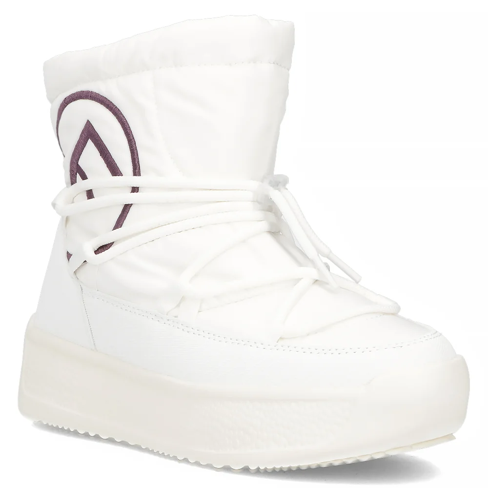 Filippo snow boots with membrane DBT6652/24 WH white