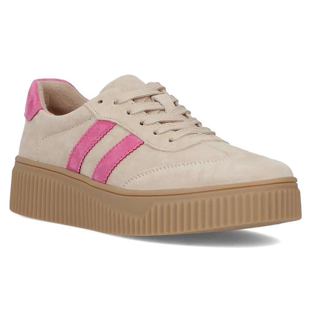 Leather Sneakers Filippo DP6776/25 BE FH beige pink