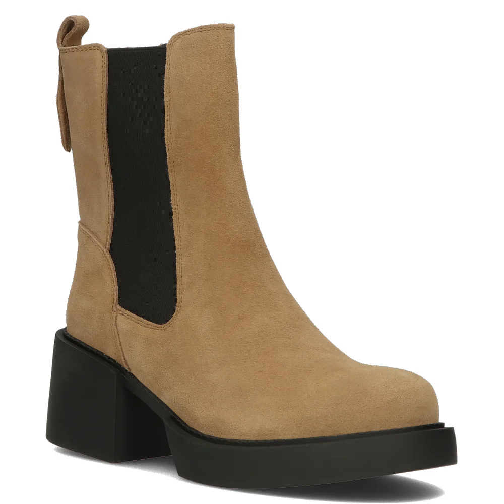 Leather ankle boots Filippo DBT4760/23 BE beige