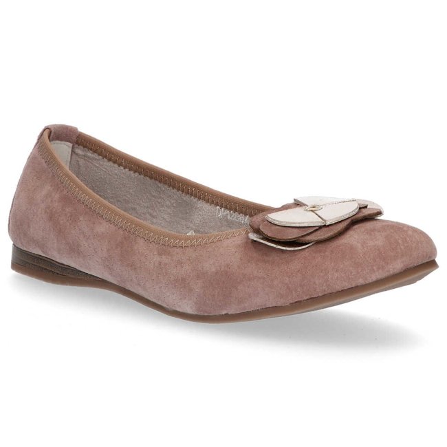 Leather ballerinas Filippo DP1216/20 SD sand