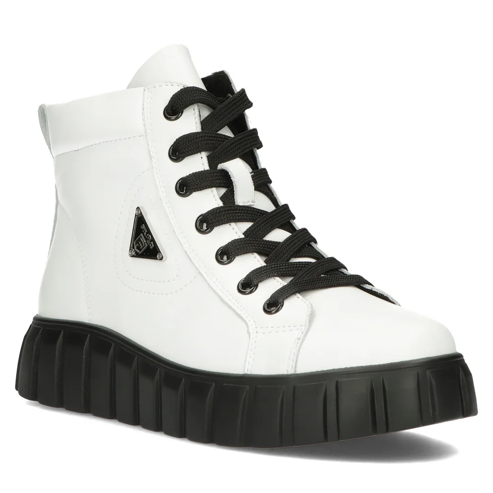 Leather boots Filippo DBT4146/23 WH white