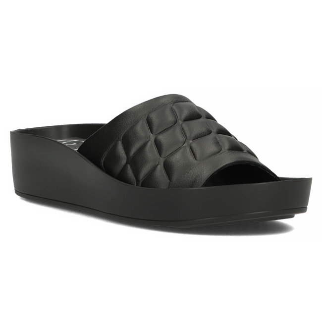 Leather flip-flops Filippo DK4464/23 BK black