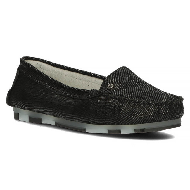 Leather loafers Filippo DP2037/23 BK PT black