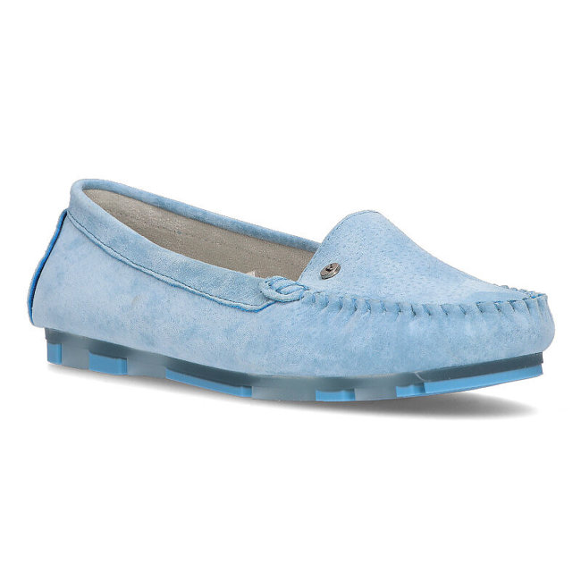 Leather loafers Filippo DP2037/23 BL blue