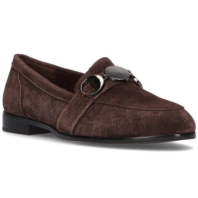 Leather loafers Filippo DP2148/21 BR brown