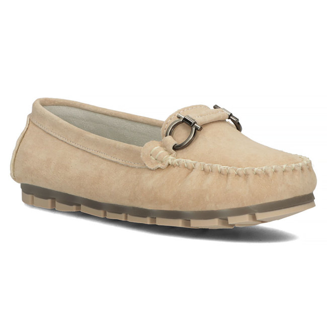 Leather loafers Filippo DP3613/23 BE beige