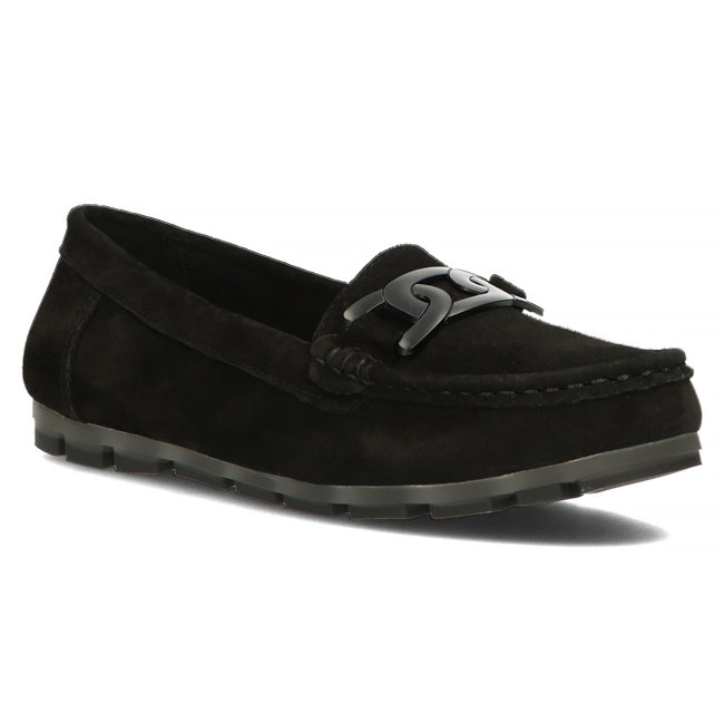 Leather loafers Filippo DP3630/22 BK black