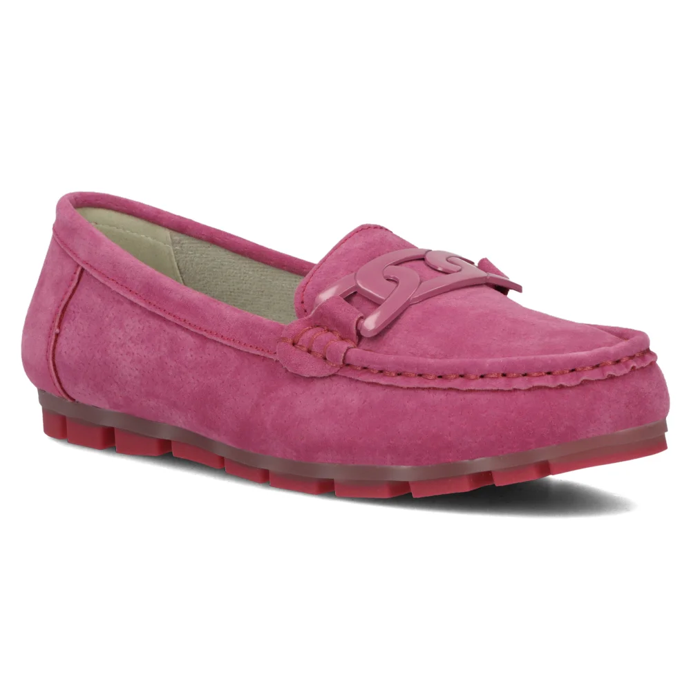 Leather loafers Filippo DP3630/24 FH pink