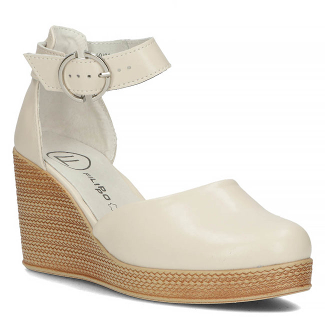 Leather sandals Filippo DP3519/23 BE beige