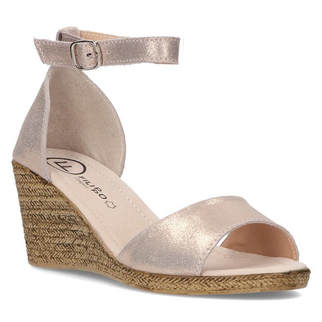 Leather sandals Filippo DS2137/21 GO gold