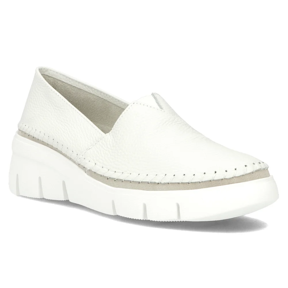 Leather shoes DP6161/24 WH white