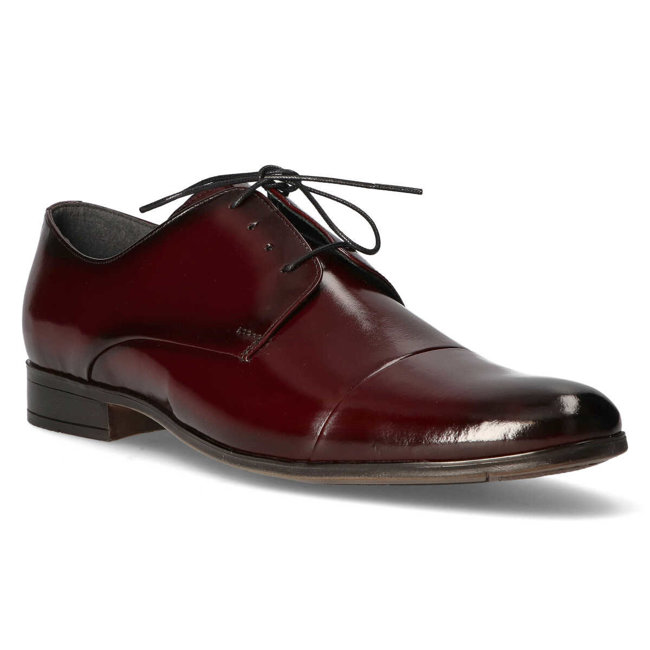 Leather shoes Filippo 1331 burgundy