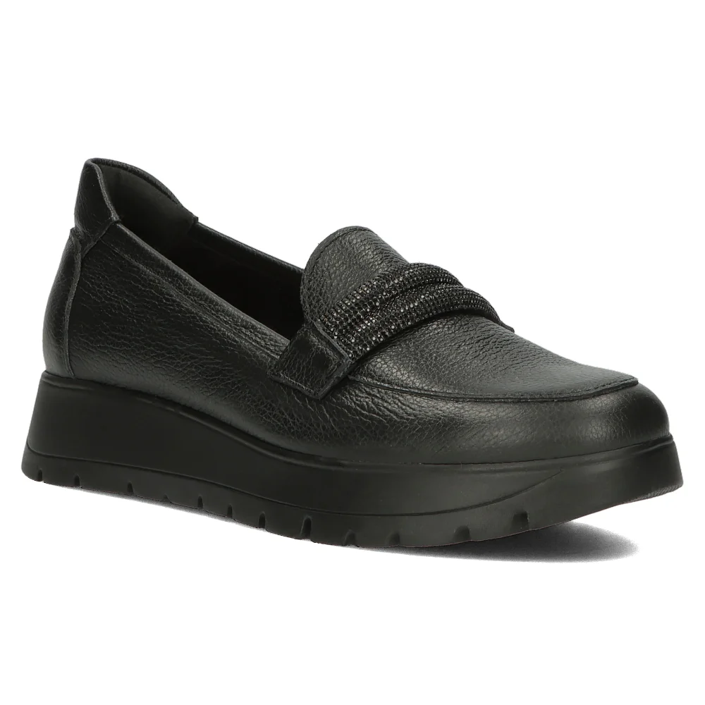 Leather shoes Filippo 20141 black