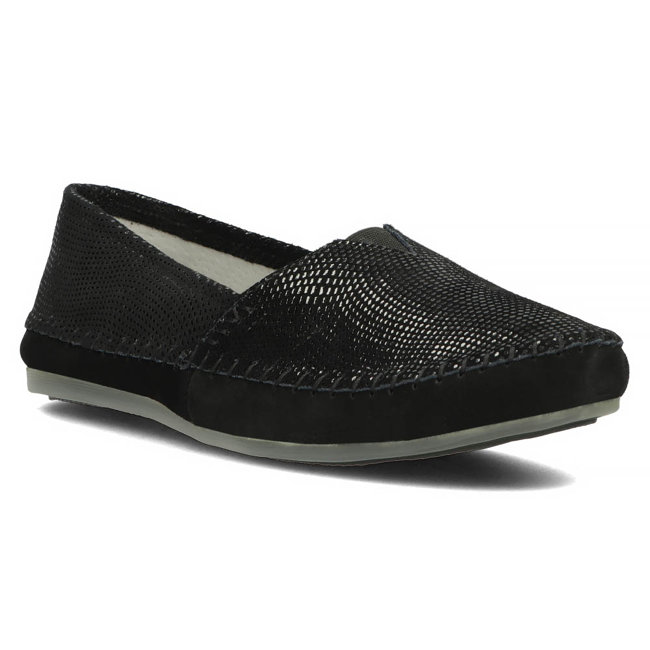 Leather shoes Filippo DP031/23 BK black