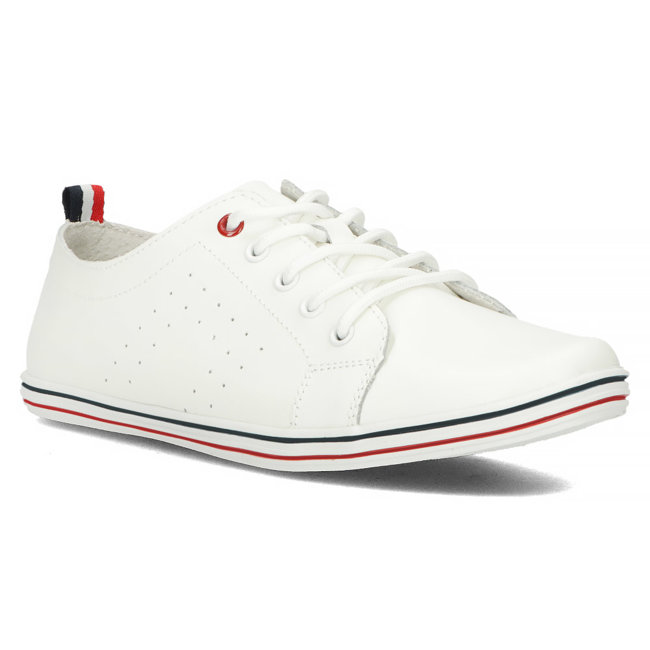 Leather shoes Filippo DP073/23 WH white