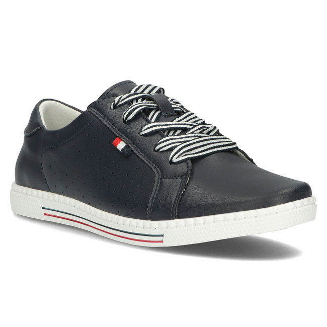 Leather shoes Filippo DP2154/22 NV navy