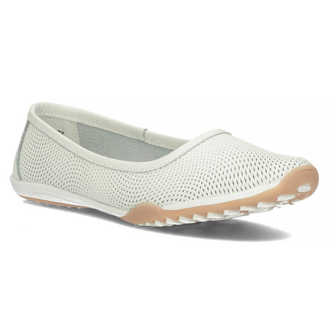 Leather shoes Filippo DP3681/22 WH white