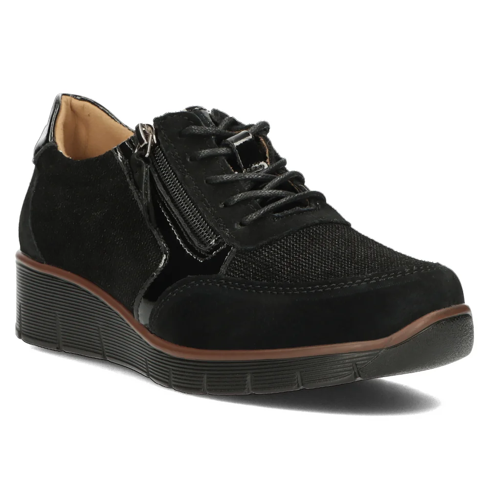 Leather shoes Filippo DP4912/23 BK black