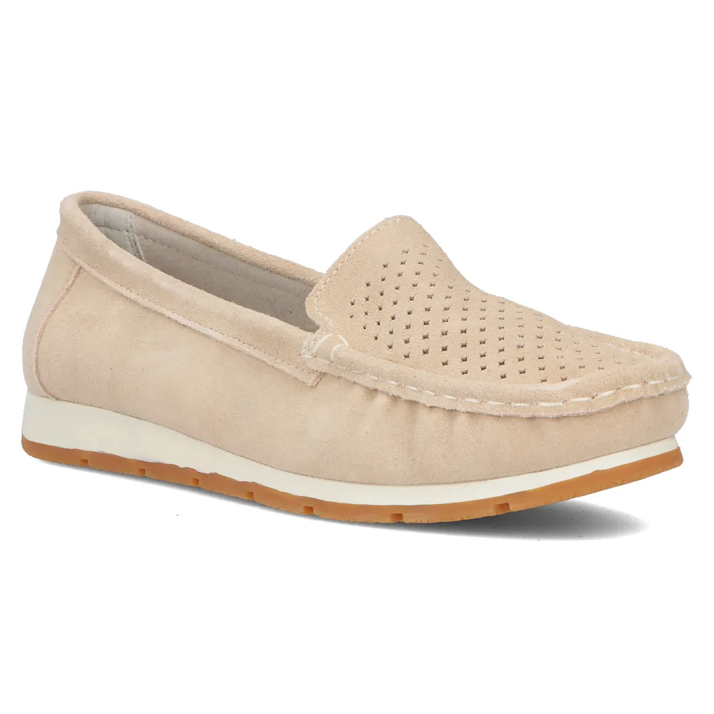 Leather shoes Filippo DP6082/24 BE beige