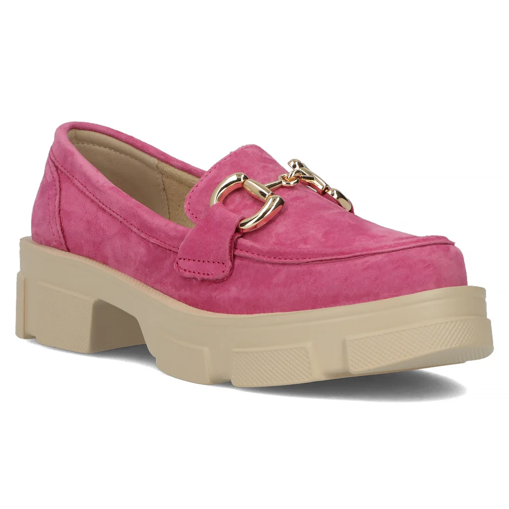 Leather shoes Filippo DP6100/24 FH fuchsia