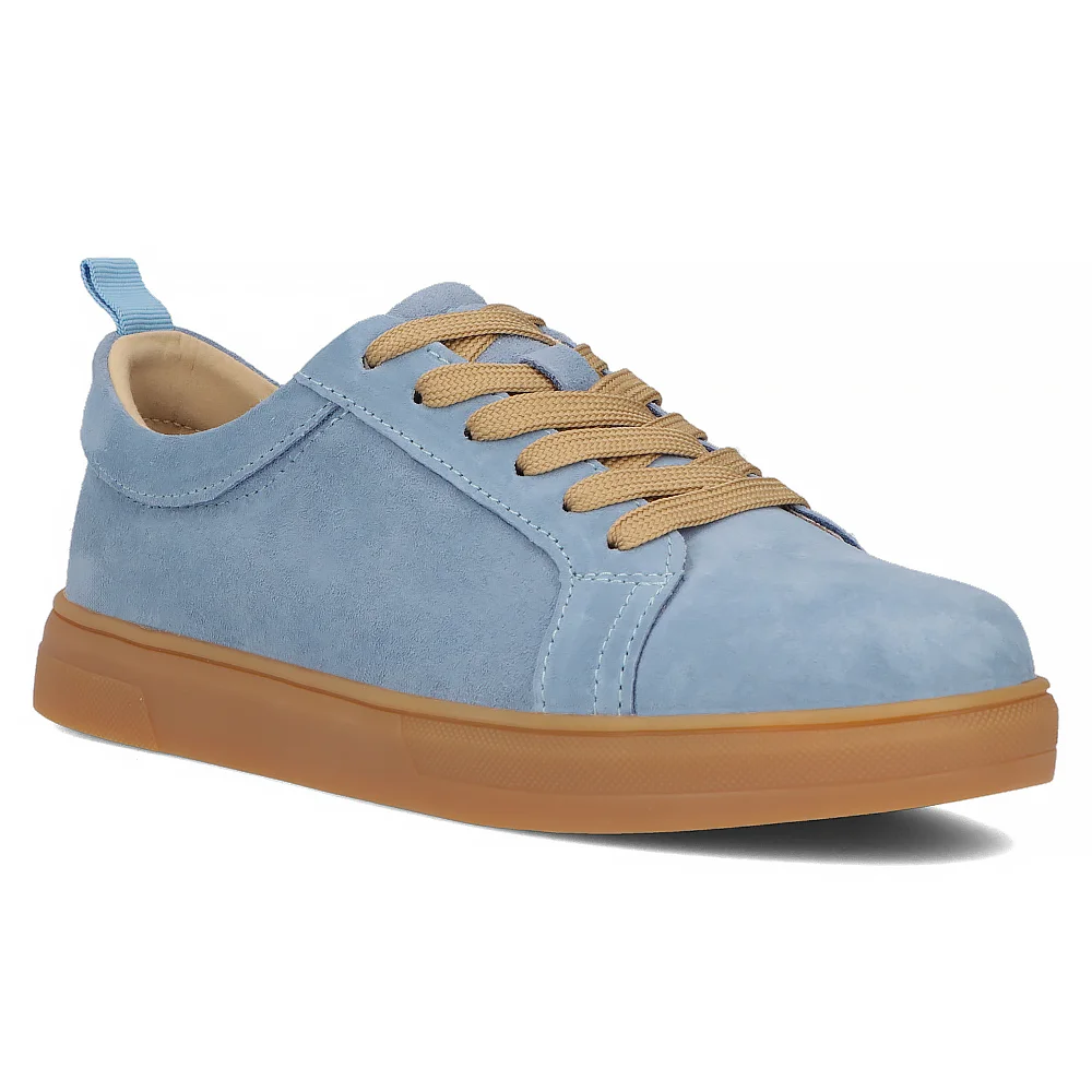 Leather shoes Filippo DP6129/24 BL blue