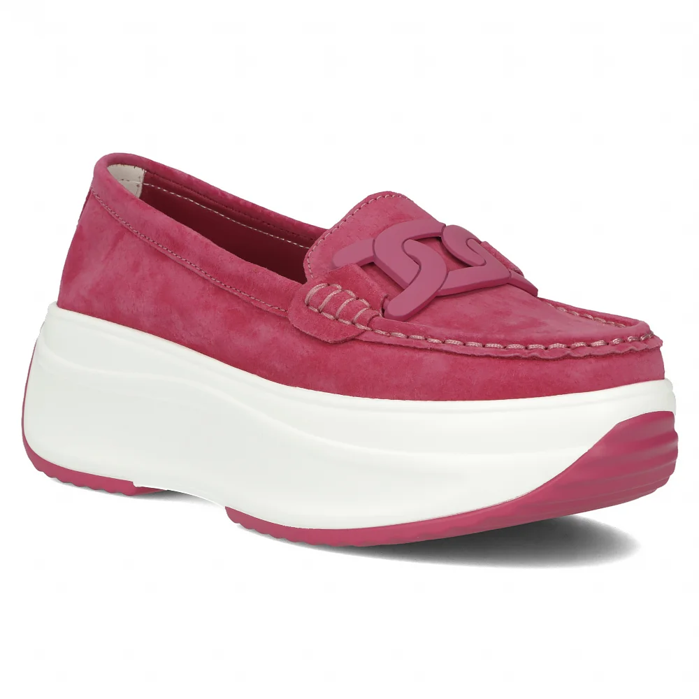 Leather shoes Filippo DP6132/24 FH pink