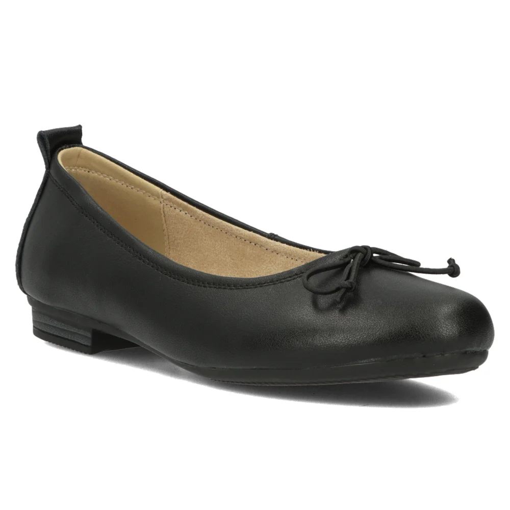 Leather shoes Filippo DP6249/24 BK black