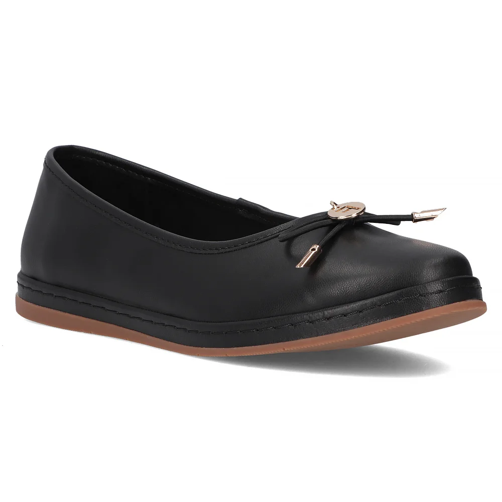 Leather shoes Filippo DP6856/25 BK black