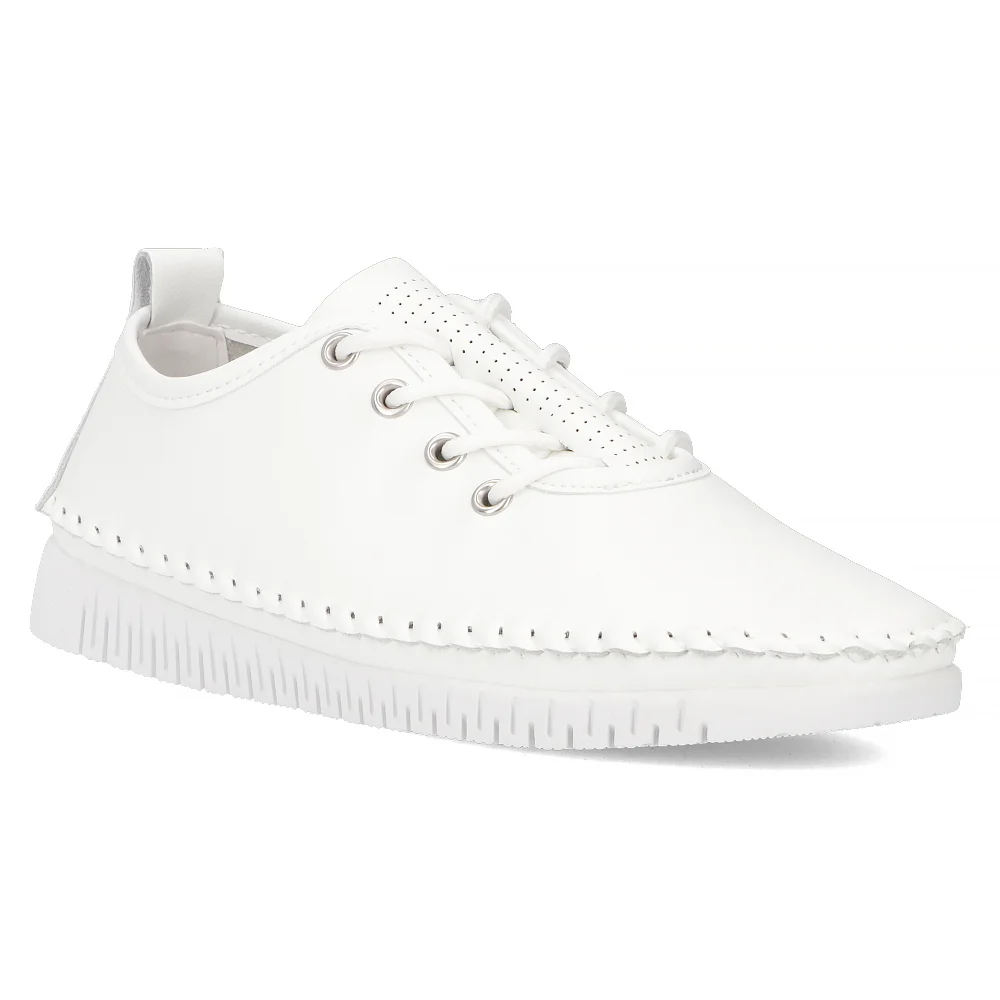 Leather shoes Filippo DP7030/25 WH white