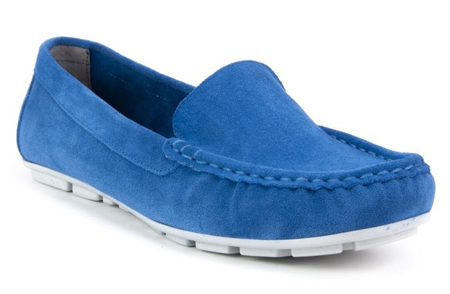 Loafers Filippo 10058 Blue Velor