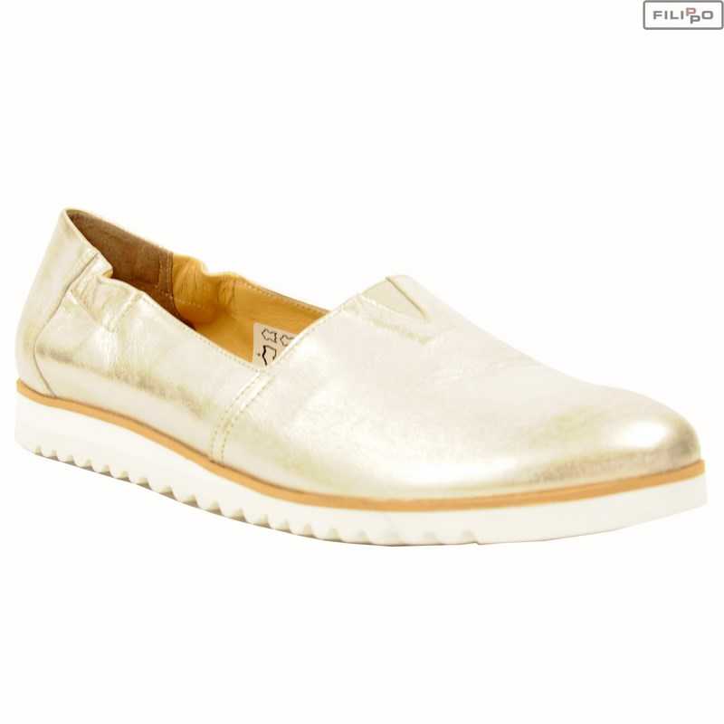 Loafers LAN-KARS d351-zlo-ben-gold 8022777