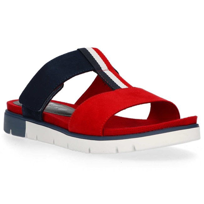 Sandals Jana 8-27100-24 555 Red Combination