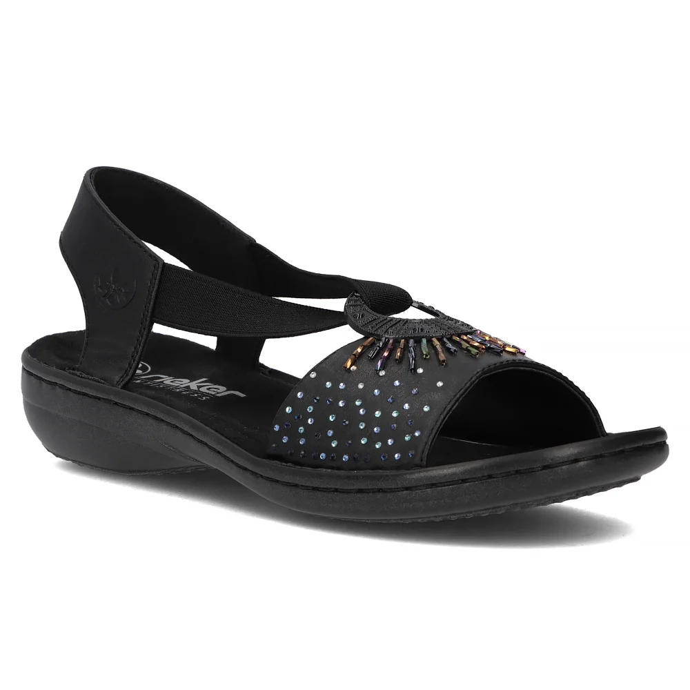 Sandals Rieker 60880-00 Black