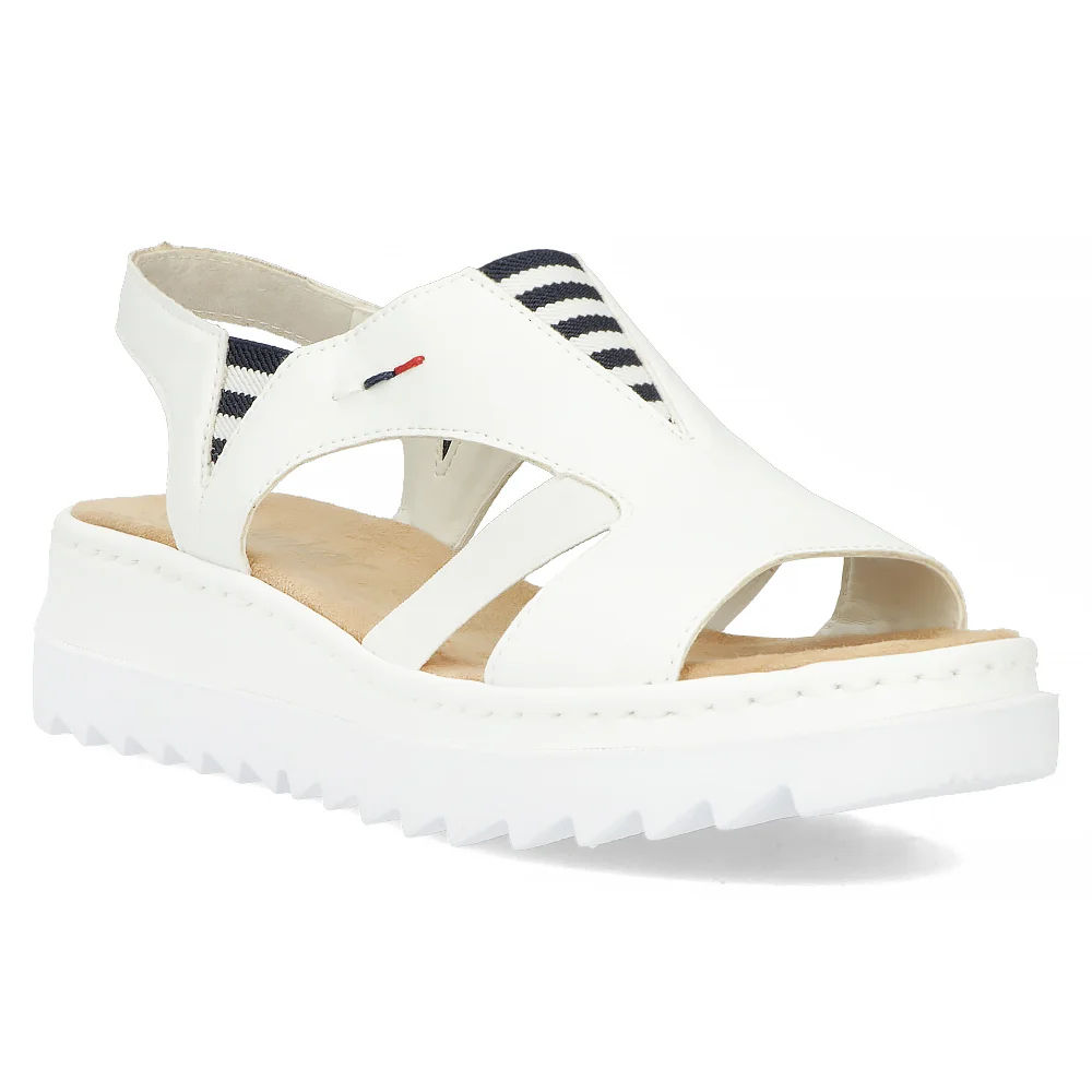 Sandals Rieker V44Y5-80 white