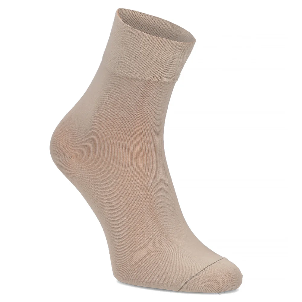 Women's Socks 40LM19-35 beige 