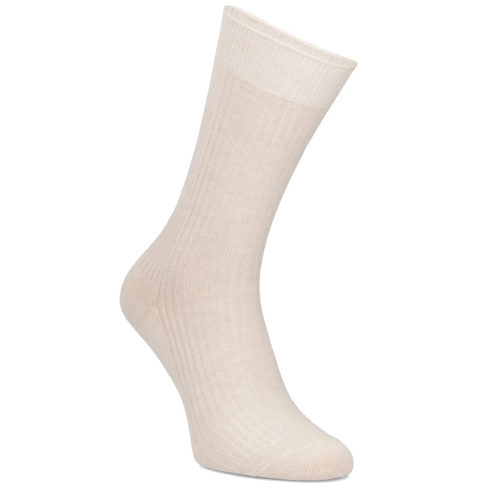 Women's Socks BL21064 beige stripes