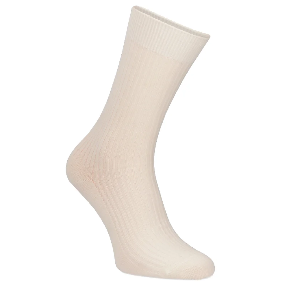 Women's Socks BL21064 cream stripes