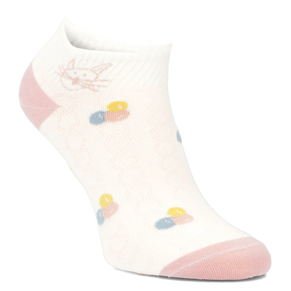 Women's Socks L604-2 white colored balls