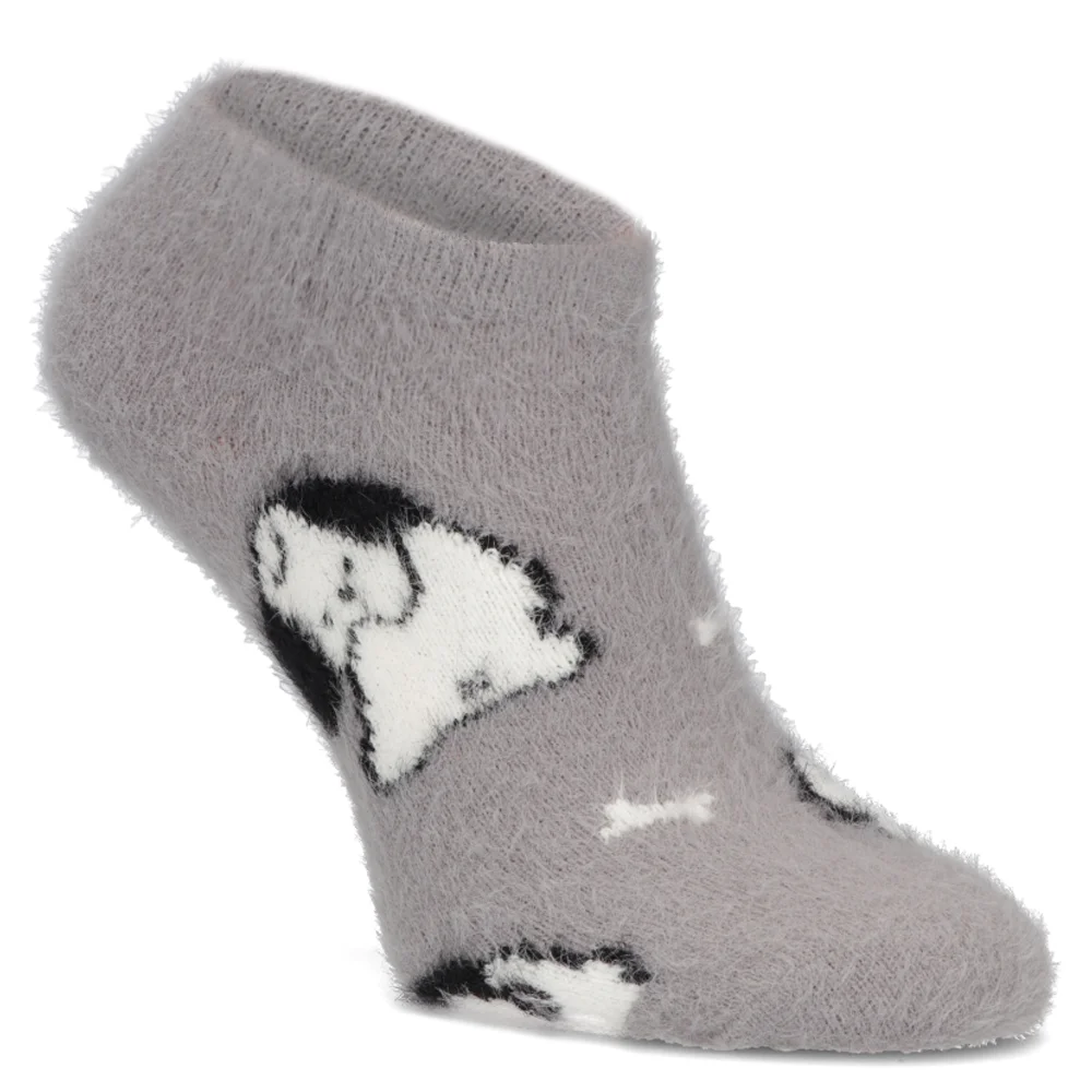 Women's Socks gray dogs