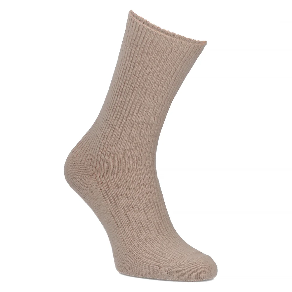 Women's Socks woolen beige