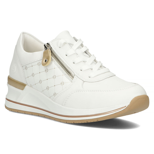 Leather sneakers Remonte D3211-80 white