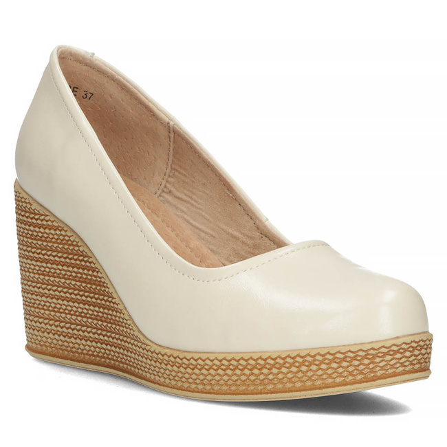 Leather shoes Filippo DP3521/23 BE beige