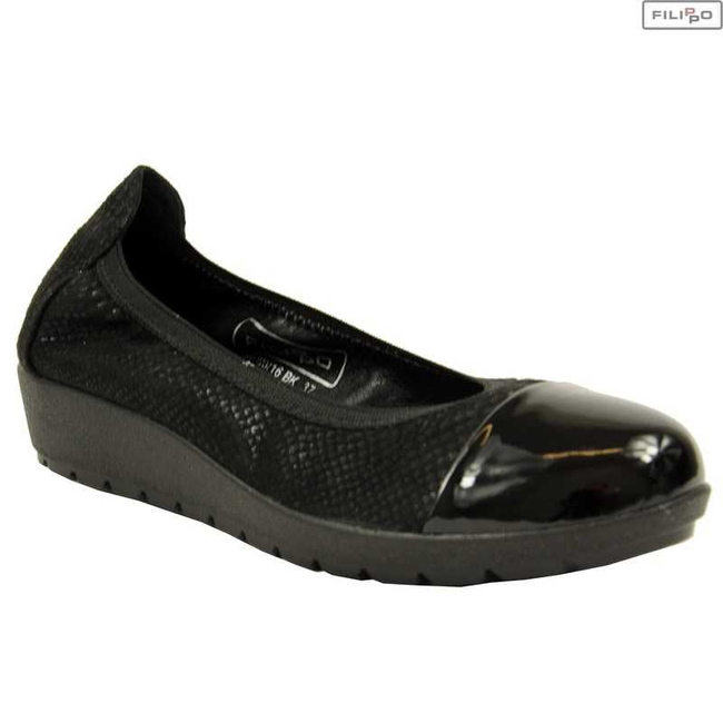 Ballerinas FILIPPO dp89/16 black 9028706