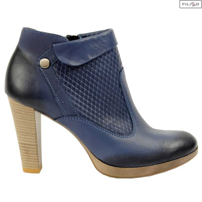 Ankle boots FILIPPO 413s z.granatowy 8021222