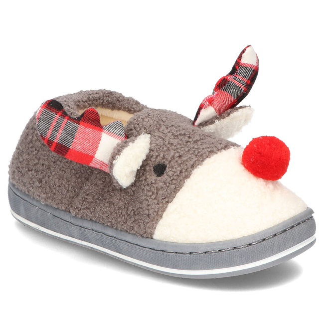 Slippers reindeer gray YL31