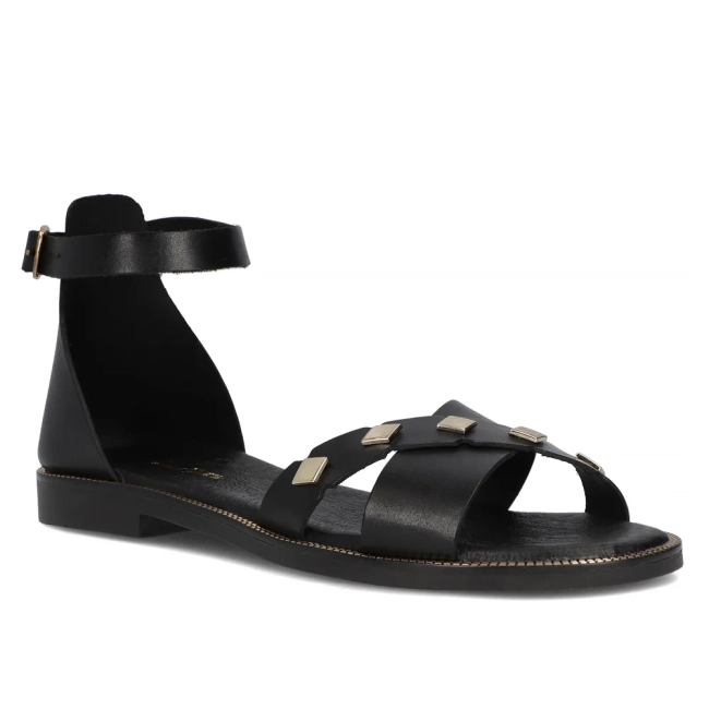 Leather sandals Filippo 40378 black