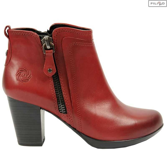 Ankle boots MARCO TOZZI 2/2-25087/25 vino antic 8021397